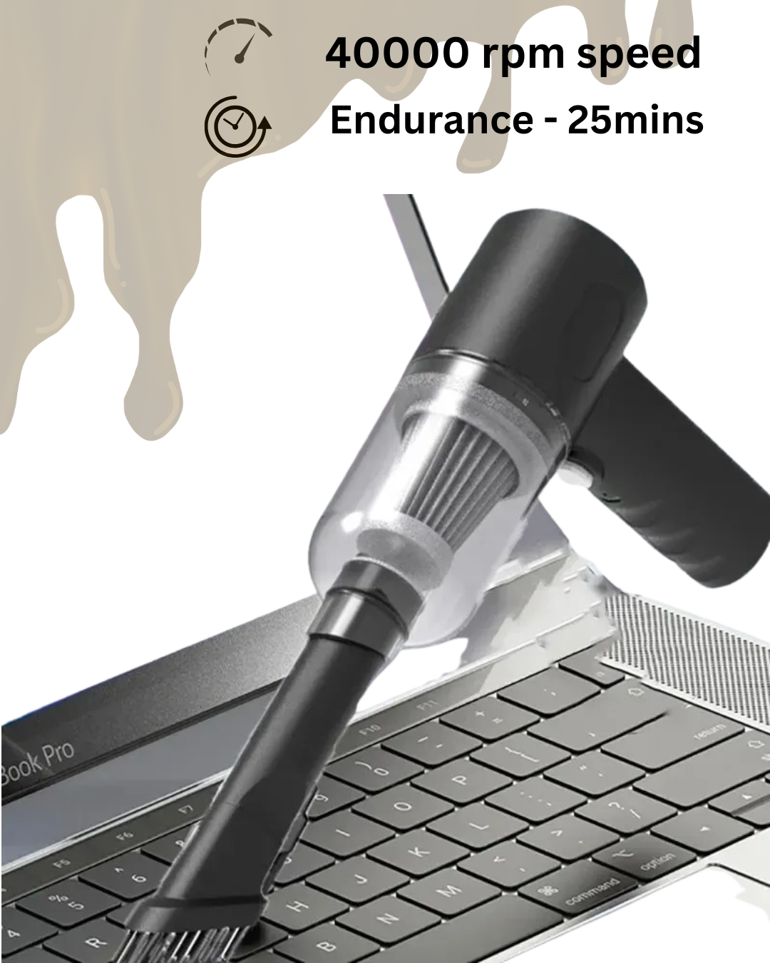 Mini portable vacuum