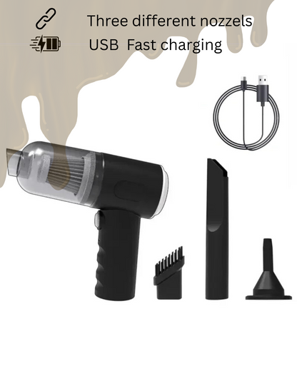 Mini portable vacuum