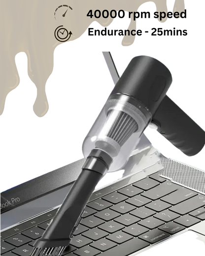 Mini portable vacuum